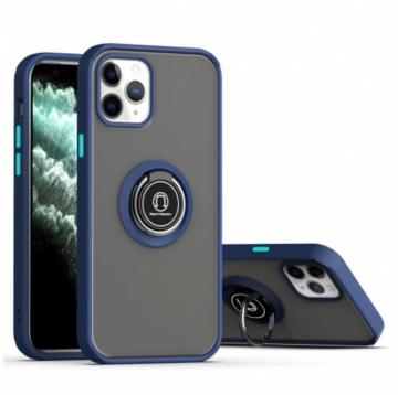 Coque TPU Mate Magnétique avec Bague Support pour iPhone 11 6.1"